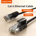 CABLETIME CN60 Cat 6 Ethernet Network Cable | 1000Mbps, 250MHz, UTP, Gold-Plated RJ45, PVC Jacket (1M - 30M)