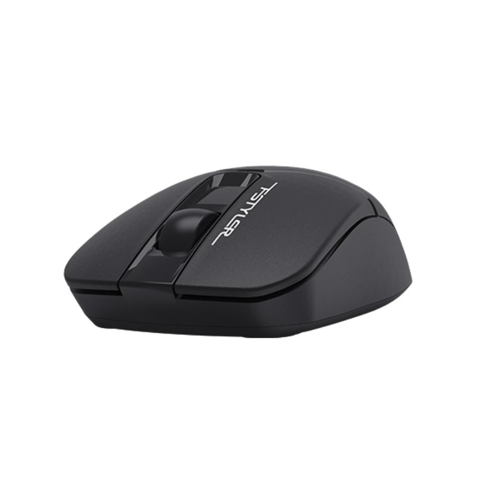 A4Tech FG12S Wireless Silent Click Mouse | 2.4GHz USB, 1200 DPI, Ergonomic Design, Black