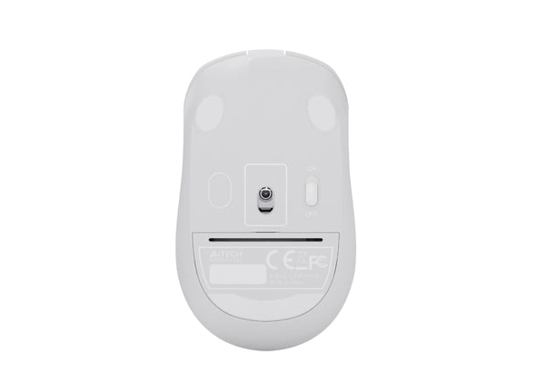 A4Tech FG12S Wireless Silent Click Mouse | 2.4GHz USB, 1200 DPI, Ergonomic Design, Black