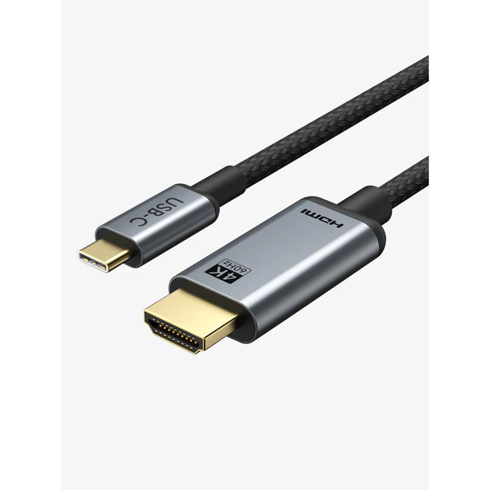 CABLETIME CC13K USB-C to HDMI 2.0 Cable | 4K 60Hz Ultra HD | 18Gbps High-Speed Display