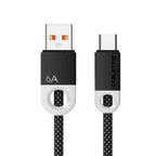 CABLETIME CAP1J 6A USB-A to USB-C Fast Charging Cable | SuperCharge High-Speed Braided Cable