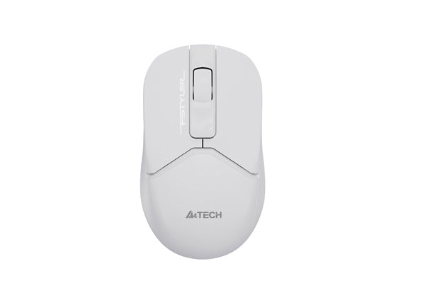 A4Tech FG12S Wireless Silent Click Mouse | 2.4GHz USB, 1200 DPI, Ergonomic Design, Black
