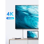 CABLETIME CC13K USB-C to HDMI 2.0 Cable | 4K 60Hz Ultra HD | 18Gbps High-Speed Display