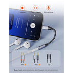 CABLETIME CPA6G USB-C to 3.5mm Audio Adapter