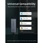 CABLETIME CB50G - USB 3.0 to Gigabit Ethernet Adapter (1000Mbps RJ45)