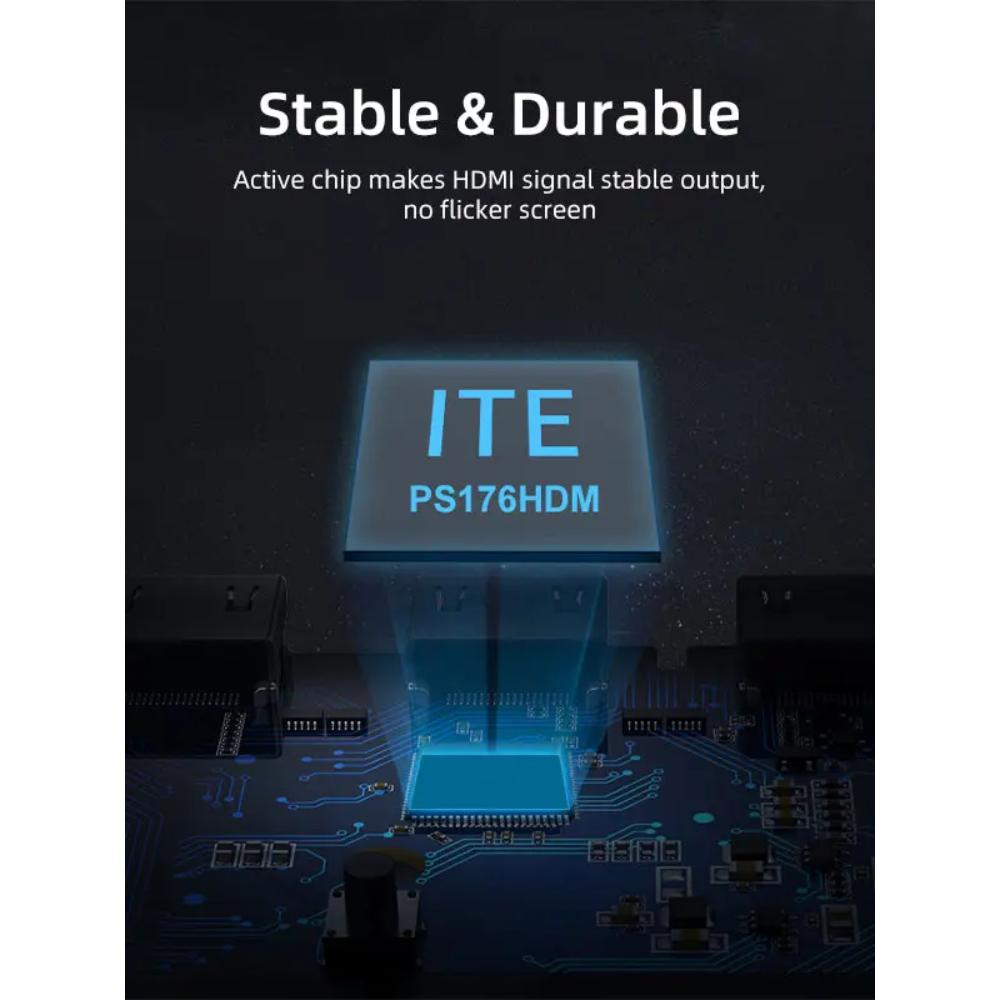 CABLETIME CP10B USB Type C To HDMI Adapter 4K 60Hz For Macbook Pro