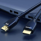 CABLETIME CH12 HDMI 2.1 Cable | 8K@60Hz, 4K@120Hz, 48Gbps, Gold-Plated, 1M/5M