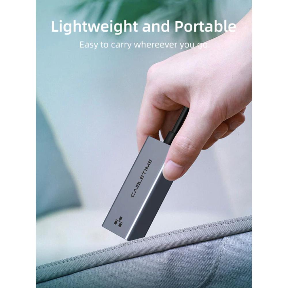 CABLETIME CB50G USB 3.0 to Gigabit Ethernet Adapter