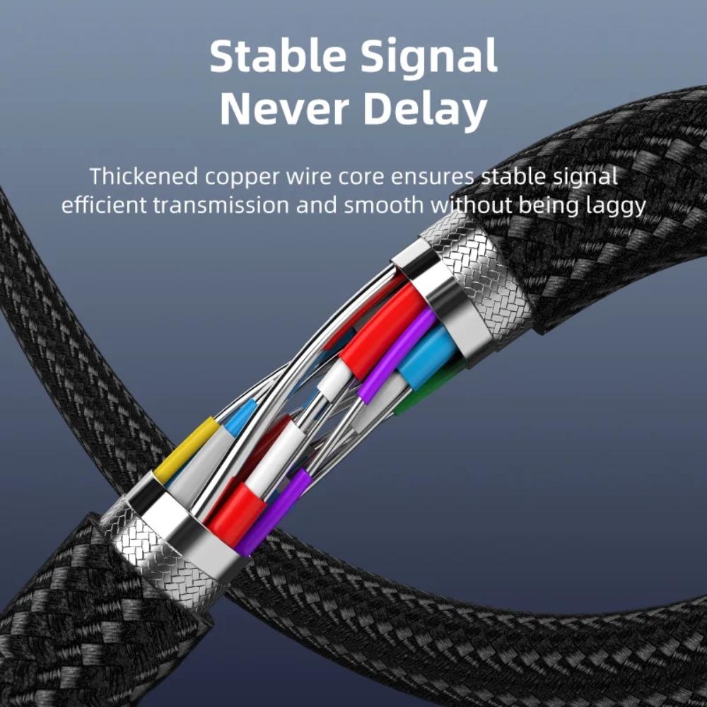 CABLETIME CC12N USB-C to HDMI Cable | 4K 30Hz Ultra HD | Plug & Play Display Cable