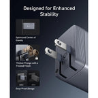 A2688 - Anker Prime Charger 100W GaN Fast Charger (3 Ports) | Dual USB-C + USB-A | PD Fast Charging