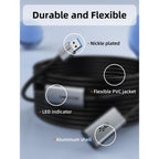CABLETIME CA18P USB 3.0 Active Extension Cable | 5Gbps High-Speed | Signal Booster