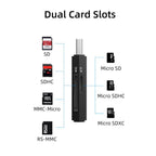CABLETIME CD41G | USB 3.0 A to SD Card Reader | Dual Slot | 5Gbps High-Speed