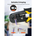 CABLETIME CNT1C Rj45 Cat 5 Cat 6 Cable Crimping Tool