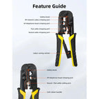 CABLETIME CNT1C Rj45 Cat 5 Cat 6 Cable Crimping Tool