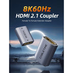 CABLETIME CP46U | HDMI 2.1 Coupler | 8K Female-to-Female Extender Adapter | 48Gbps