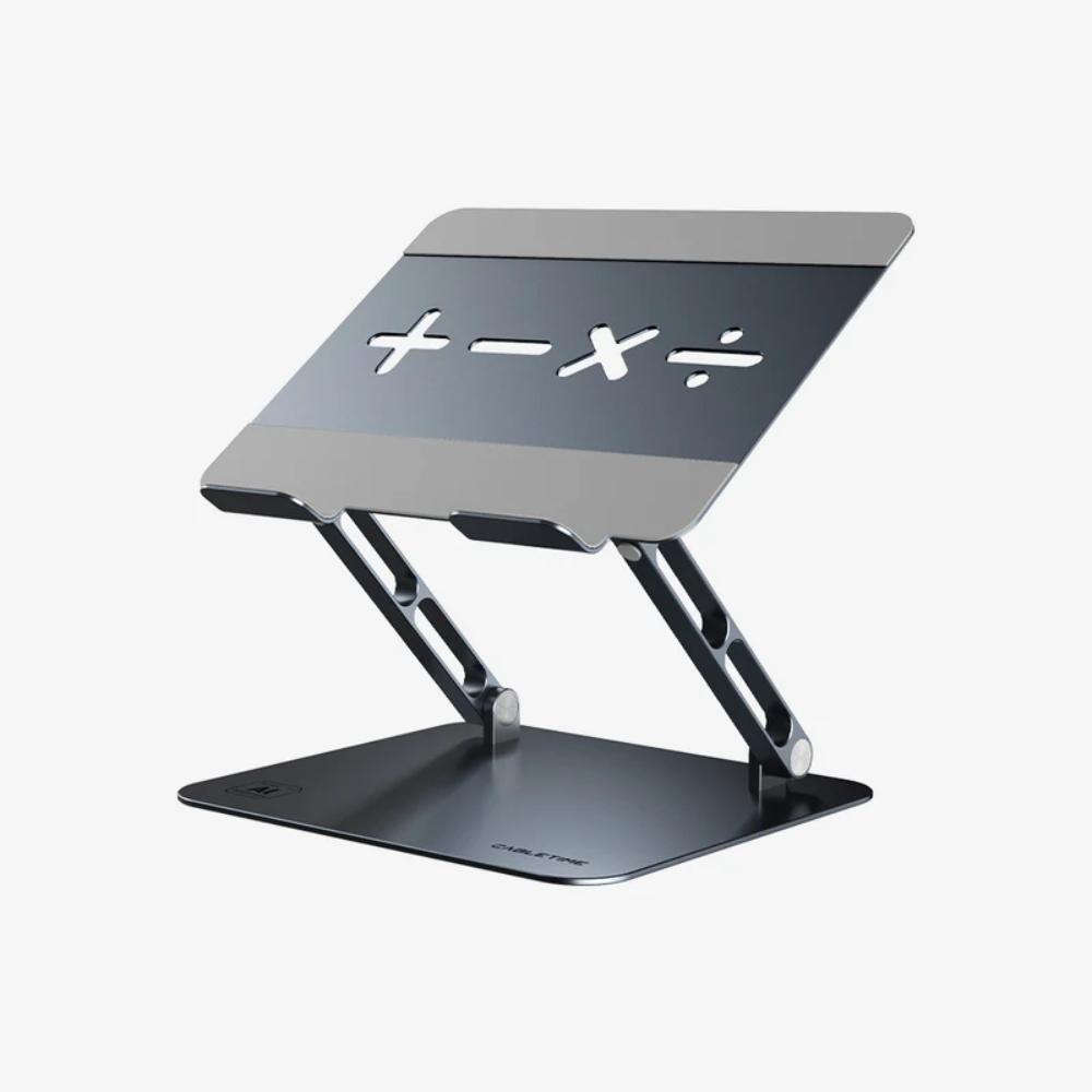 CABLETIME CS18G Adjustable Height Laptop Stand Aluminum for 17 inch Laptop MacBook
