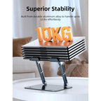 CABLETIME CS18G Adjustable Height Laptop Stand Aluminum for 17 inch Laptop MacBook
